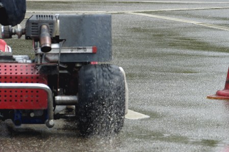 Jugendkartslalom Technik