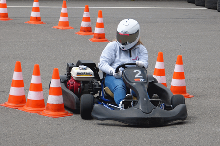 Jugendkartslalom Sicherheit